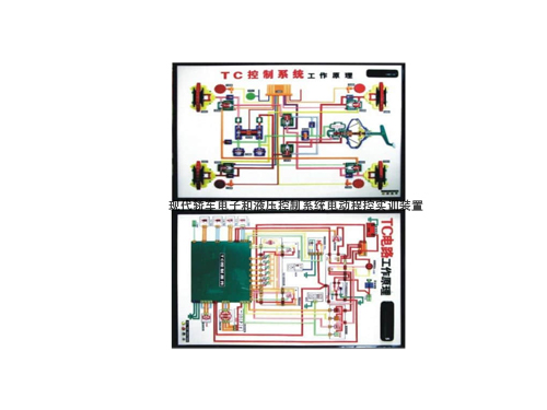 現代轎車電子和液壓控制系統(tǒng)電動程控實訓裝置